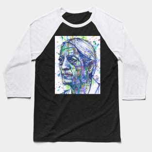 JIDDU KRISHNAMURTI watercolor and ink portrait Baseball T-Shirt